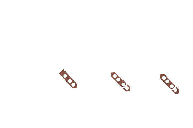Smycz przepinana BioThane® – Rainbow