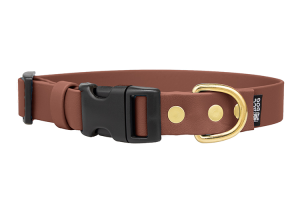 Obroża Biothane® z klamrą Duraflex® Chcolate