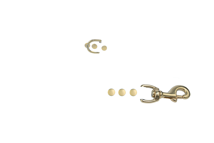 Smycz miejska Biothane® jednokolorowa