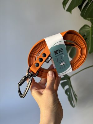 Smycz przepinana Pumpkin | 300 cm | 19 mm | karabinek aluminiowy zakręcany czarny