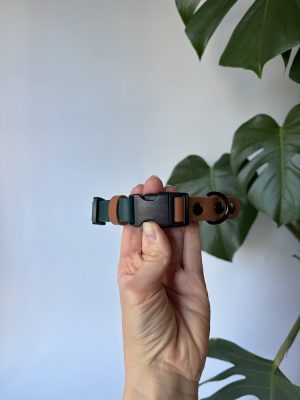 Obroża dla psa Duraflex Forest / Classic Brown XS | 19 mm | 26-34 cm