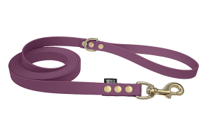 Smycz miejska Biothane® Aubergine