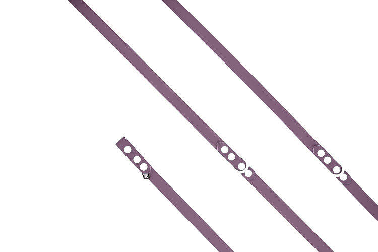 Smycz przepinana BioThane® – jednokolorowa