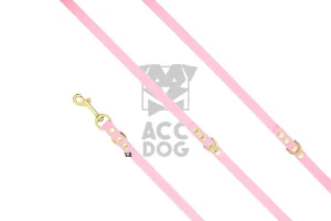 Smycz przepinana Biothane® Dream Pink · 300 cm · 13 mm · Mosiężne