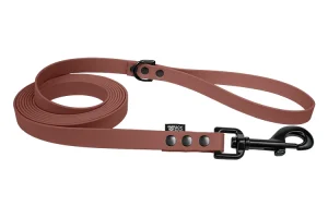 Smycz miejska Biothane® Chocolate · 250 cm · 19 mm · Czarne